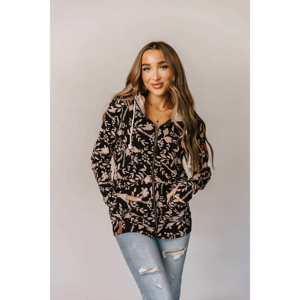 NEW AMPERSAND AVE fullzip sweatshirt in enchanted